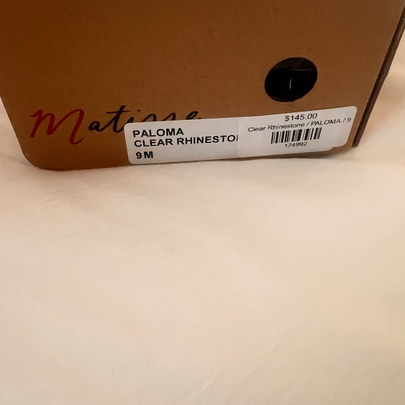 Matisse Paloma Shoes with Clear Rhinestones Brand New Size 9!